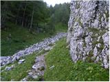 Tinčkova koča - Roblekov dom na Begunjščici